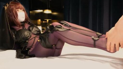 Sweetheart Vlog. Master Scathach Cosplay-Yuzu Cat